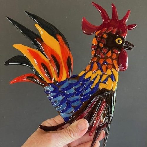 Rianne Visser Glasfusion haan